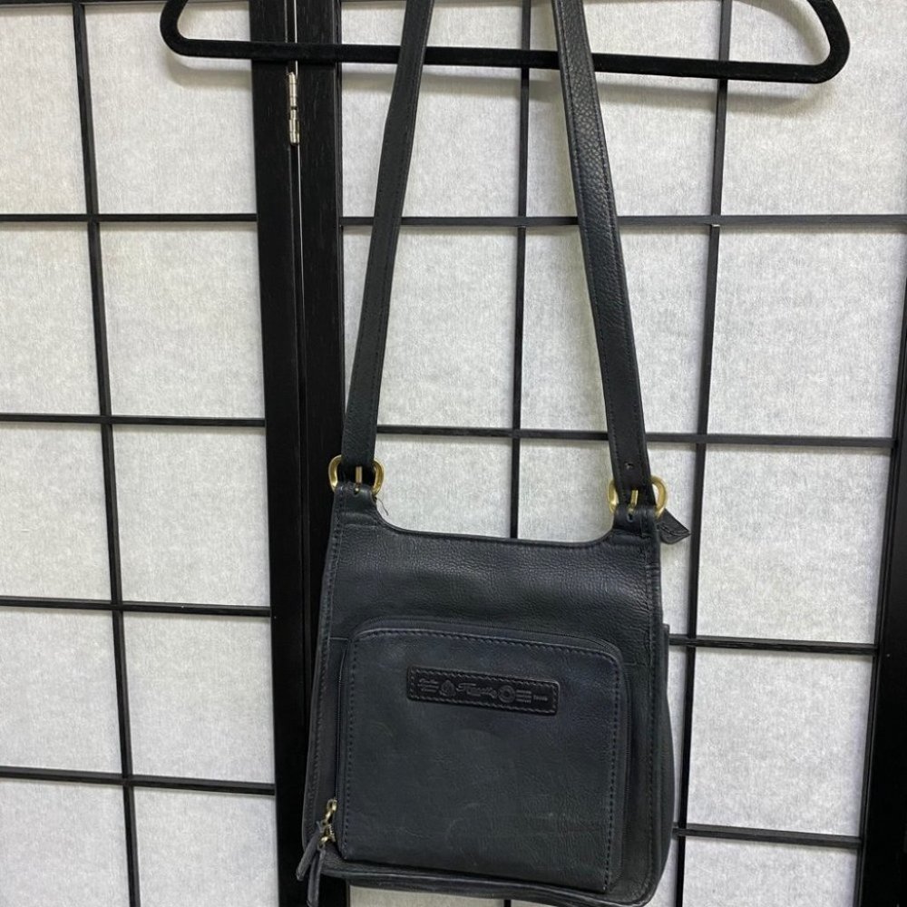 Vintage Fossil 1954 Leather Crossbody Purse - Picture 3 of 5